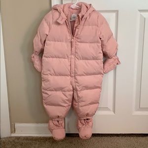 Baby Gap Girls Snowsuit size 6-12 month